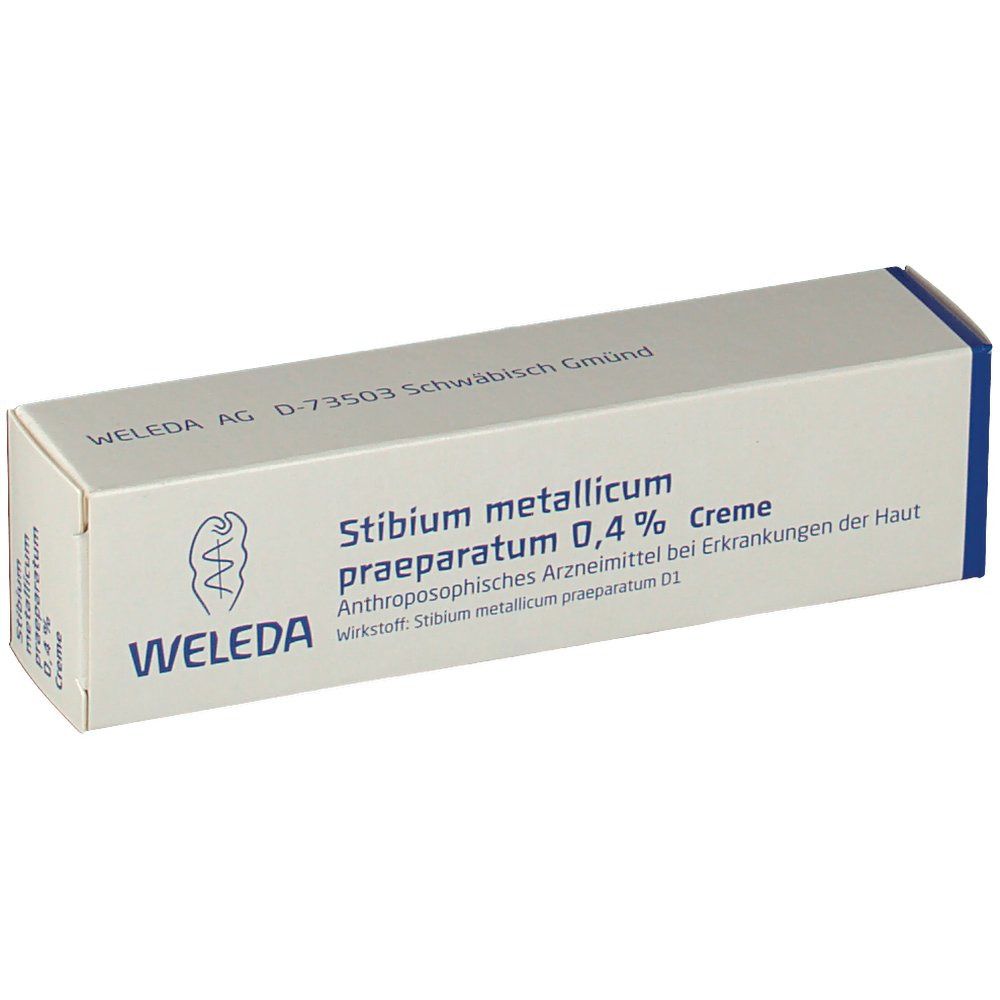 Stibium Metallicum Praeparatum 0,4% Creme 25 g