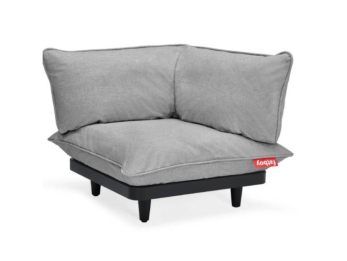 Fatboy - Paletti Outdoor-Sofa, Eckmodul, rock grey
