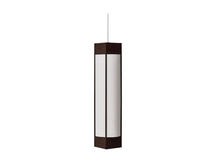 Form & Refine Andon hanglamp Donkerbruin essen, long