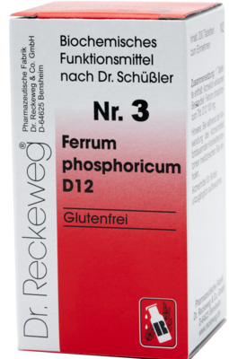 Dr.RECKEWEG & Co. GmbH BIOCHEMIE 3 Ferrum phosphoricum D 12 Tabletten 200 St 03886872