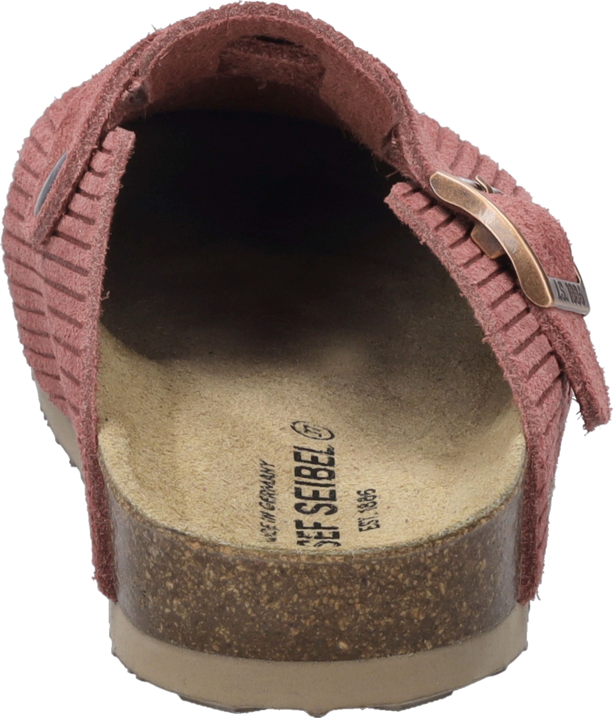 Clog JOSEF SEIBEL "Hermine 04, altrosa", Damen, Gr. 43, rosa (altrosa), Obermaterial: 100% Rindsleder Leather cow., Schuhe Clog