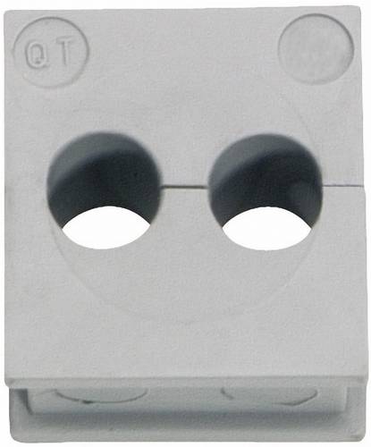 Icotek QT 2/7 Kabeldurchführung Klemm-Ø (max.) 7mm Elastomer Grau