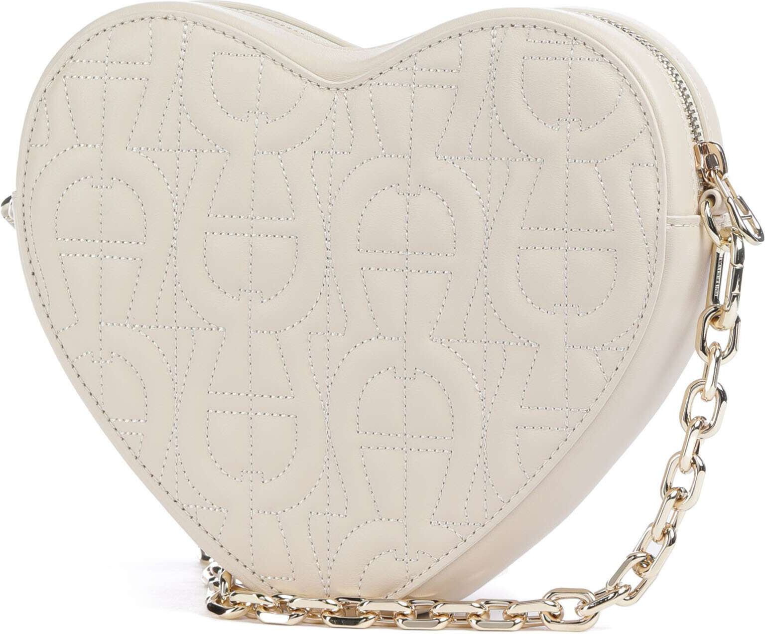 Aigner Fashion Umhängetasche aus Leder, beige