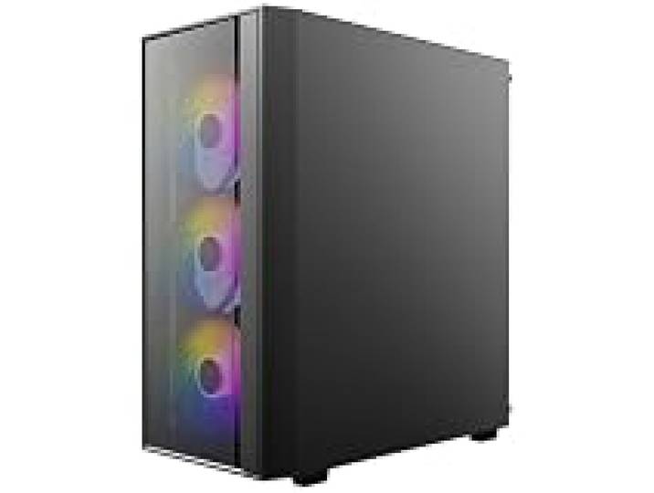 ANTEC AX65 ARGB Boîtier PC Tour midi Gaming ATX, Noir
