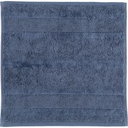 Noblesse II Handtuch 30 x 30 cm glatt dunkelblau