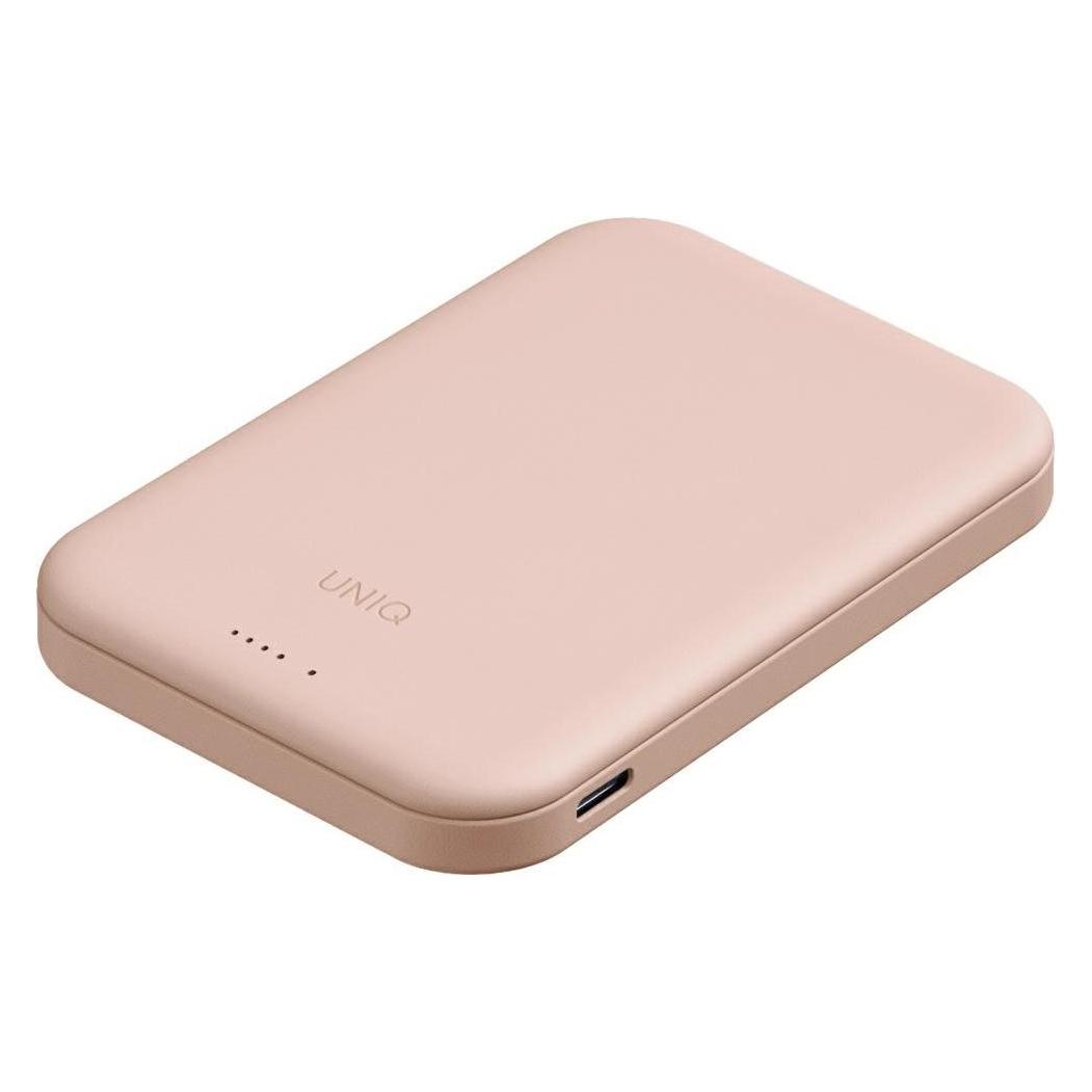 Uniq Powerbank Lyden Lexa Magnetic 5000mAh PD USB-C MagSafe pink (5000 mAh, 20 W, 19.25 Wh) (UNIQ-LYDENLEXA-BPINK)