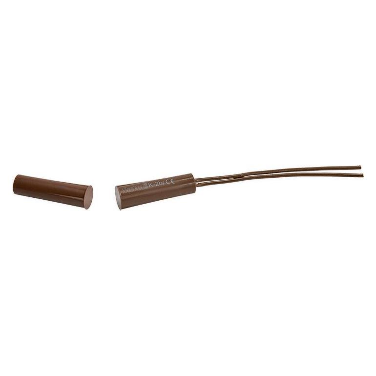 Satel K-2 BR Einbau Magnetkontakt braun 30cm Kabel (K-2 BR)