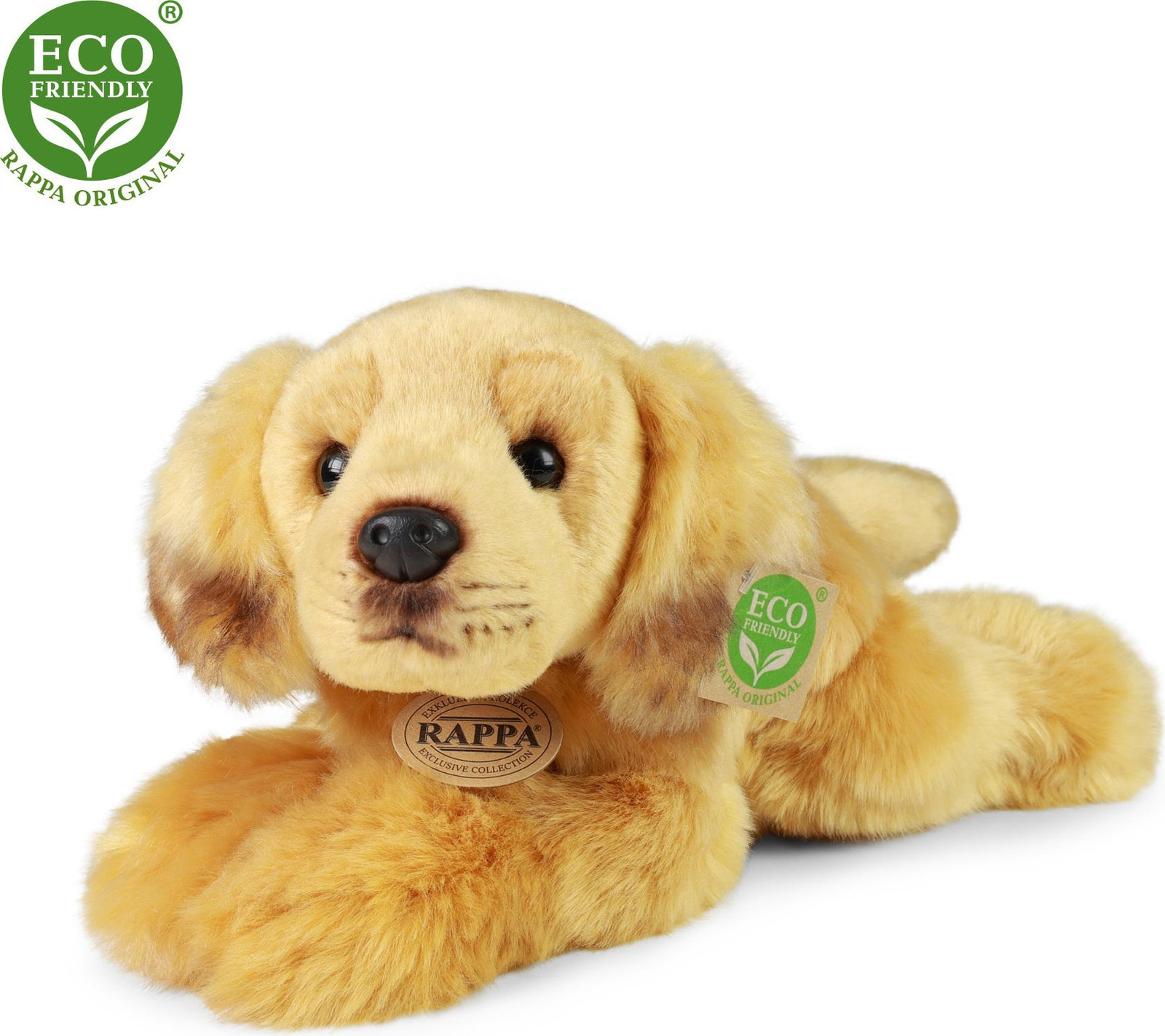 RAPPA Pluche Golden Retriever 30 cm Milieuvriendelijk