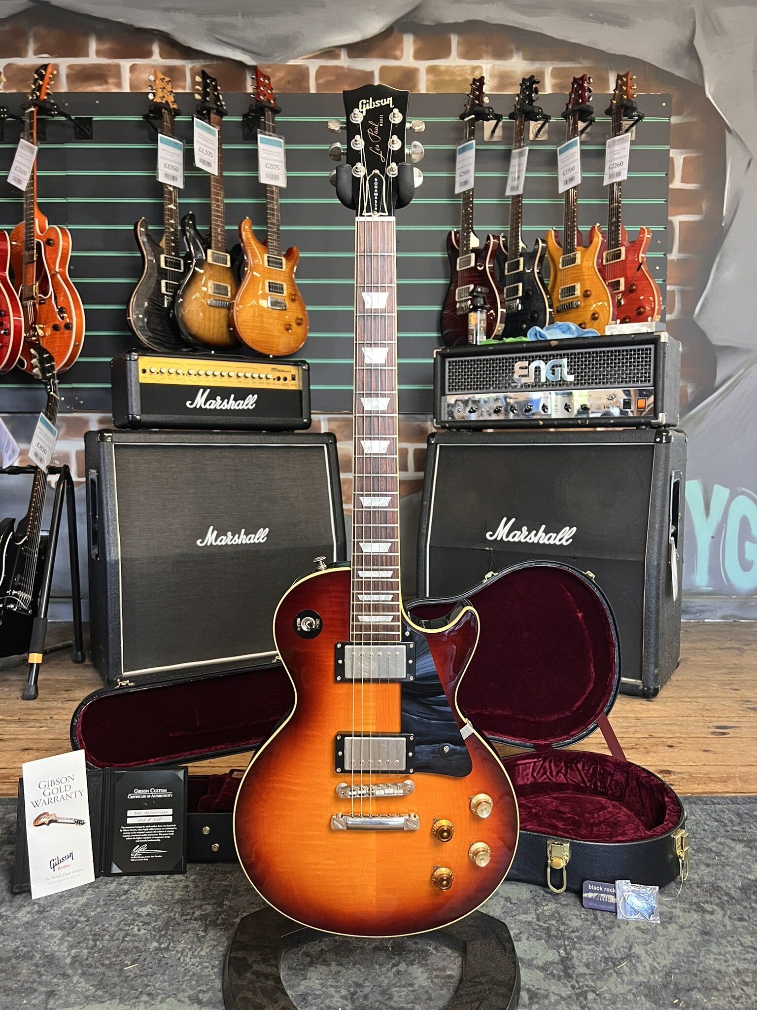 Gibson Custom Shop Joe Bonamassa Signature Les Paul Standard 2012 ‘Bonaburst’   Original - Refurbished