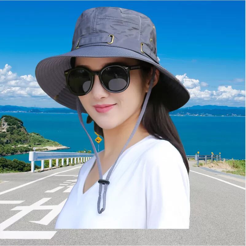 INF Chapeau de soleil respirant pour femme - Chapeau pour les activités de plein air