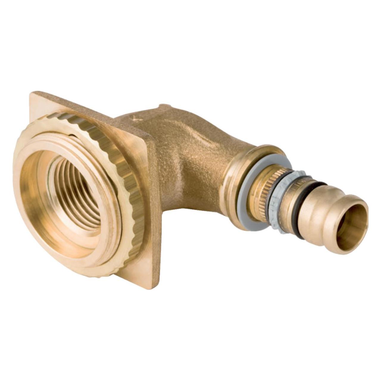 Geberit Anschlusswinkel Mepla 20xRp 1/2, 90G, f UP-Spülkasten, Rotguss (Winkelverbindung) (83463685)