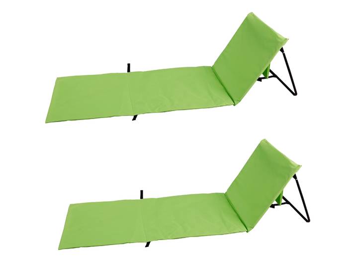 Strandmatte 2er Set grün