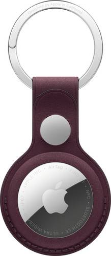 Apple Finewoven Key Ring AirTag Schlüsselanhänger Burgunder
