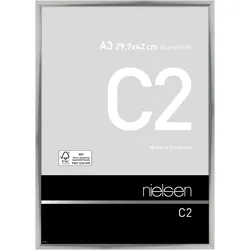 Nielsen Aluminium-Bilderrahmen C2  Silber / 29,7 x 42,0 (A3)