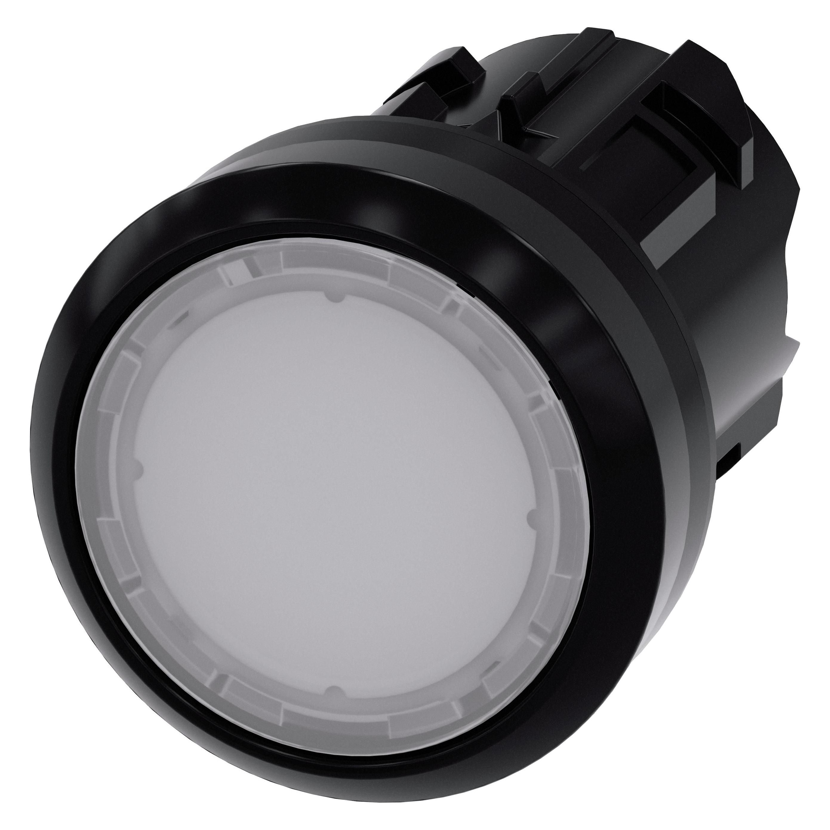 Siemens SIRIUS ACT Leuchtdrucktaster Frontelement Kunststoff, weiss (3SU1001-0AA60-0AA0)