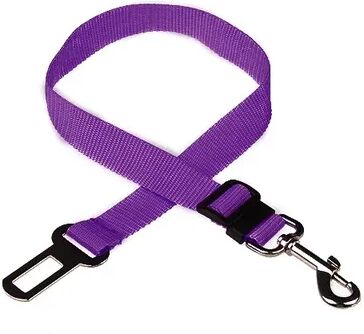 Smart Shopping Spot Adjustable Dog Car Seat Belt Safety Leash For Secure Pet Travel purple