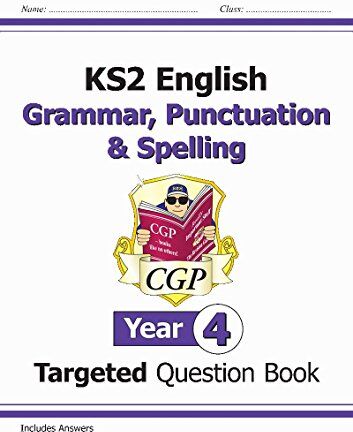 CGP Books - KS2 English Targeted Question Book: Grammar, Punctuation & Spelling - Year 4 - Preis vom 18.10.2026 15:28:09 h