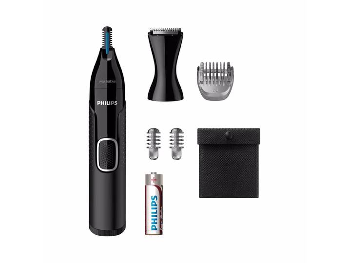 Philips NT5650/16 Nasenhaarschneider – Nasenhaarschneider/Ohrhaartrimmer – schwarz