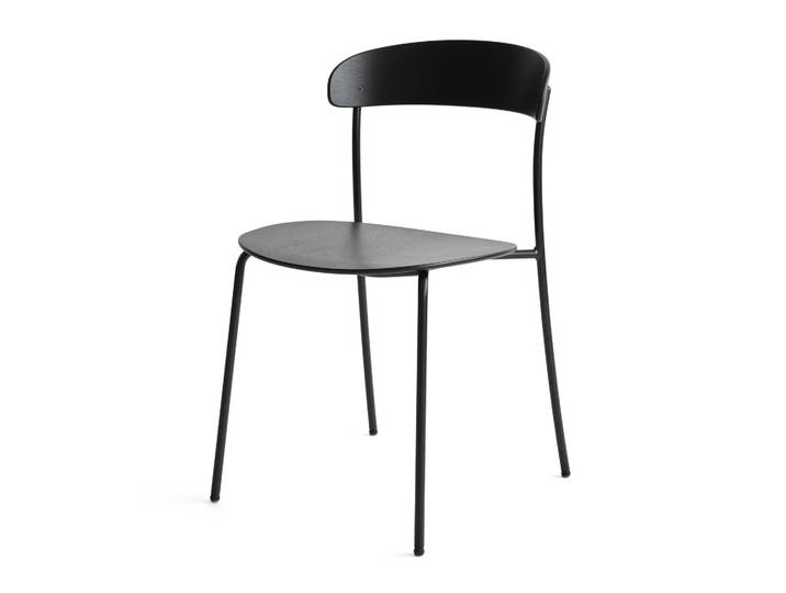 New Works Missing Stuhl Schwarze Esche