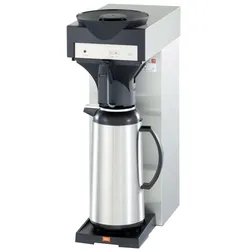 Melitta Kaffeemaschine 170 MT, Filterkaffeemaschine, Silber, Schwarz