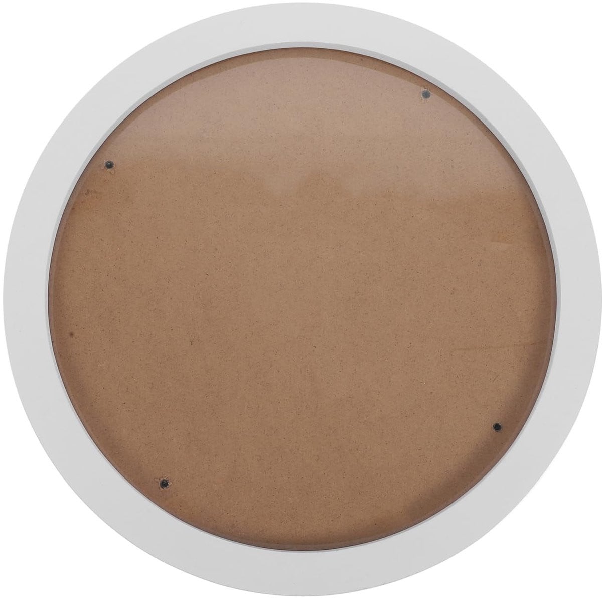 Dailygoods Ronde Houten Fotolijst - 28 cm - Wand- of Tafeldecoratie