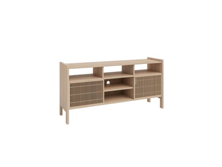 Buffet en pin massif 151,2 cm Verni