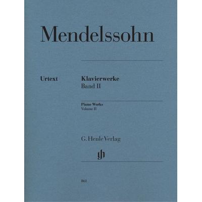 Felix Mendelssohn Bartholdy - Klavierwerke, Band II -
