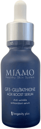 Miamo Longevity Plus Gf5-Glutathione Aox Boost Siero Anti-Rughe 30 ml