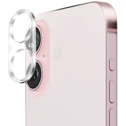 6x 9H Panzerglas für iPhone 16 3D KLAR Kameraglas echtes Tempered 9H Glass Panzerfolie Schutzglas Schutzfolie Screen-Protector