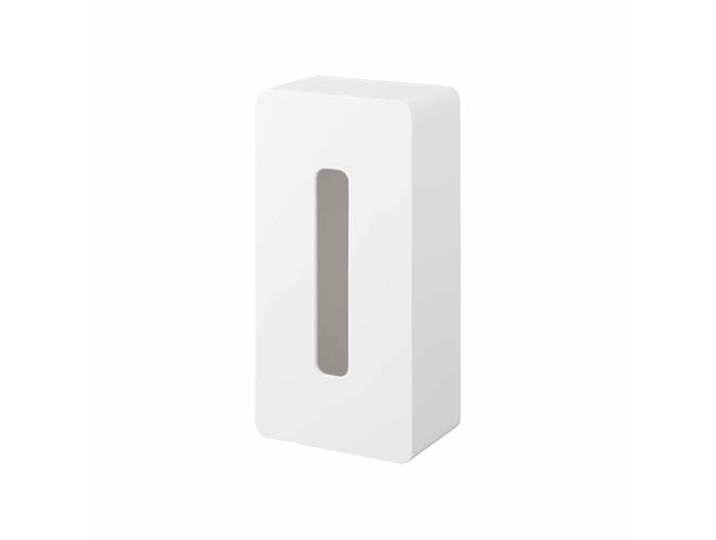 Yamazaki 5587 Tower Film Hook Tissue Case\, White\, ABS Resin/Polycarbonate/Pet/Polyurethane\, 26.2 x 13.2 x 8.3 cm