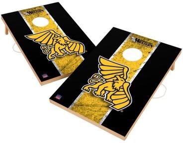 Skip's Garage Vintage Missouri Western State University Griffons Regulation 2x4 Cornhole Set
