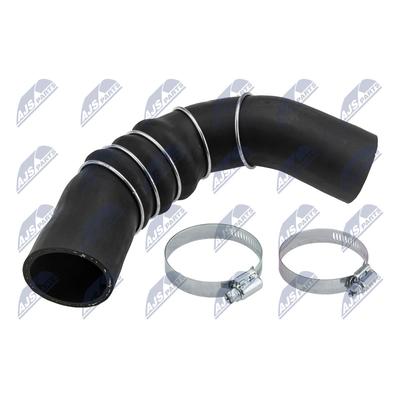 NTY Ladeluftschlauch GPP-NS-017 oben für NISSAN