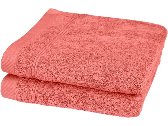 Handtücher ROSS Rubin , rot (rosenholz), B:50cm L:100cm, Frottier, Baumwolle, Handtücher, Handtücher, 100% Baumwolle