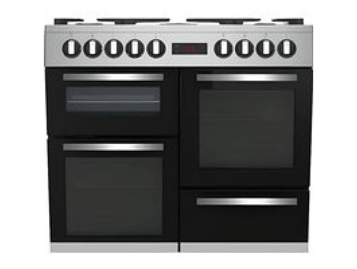 Piano de cuisson électrique - BEKO PF335325DX - 6 gaz + 1 wok - L100 cm - Inox