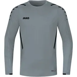 JAKO Challenge Sweatshirt steingrau/schwarz S