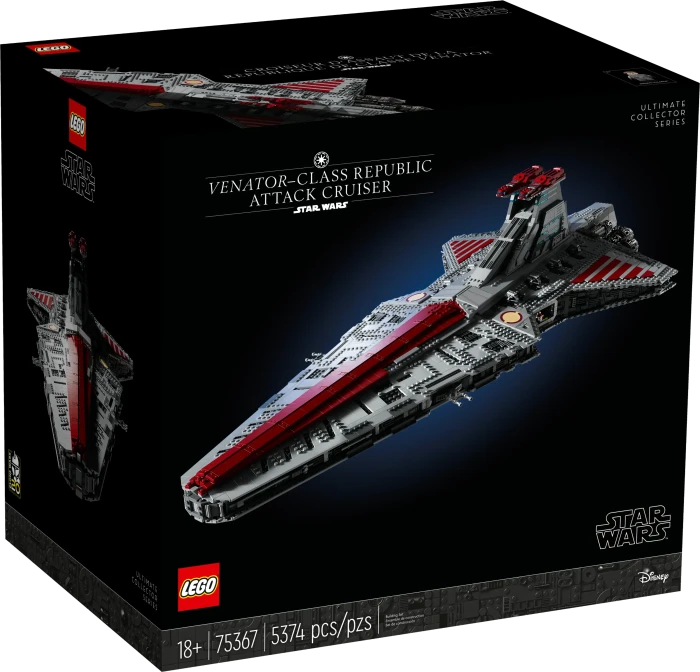 LEGO Star Wars 75367 Republikanischer Angriffskreuzer der Venator-Klasse