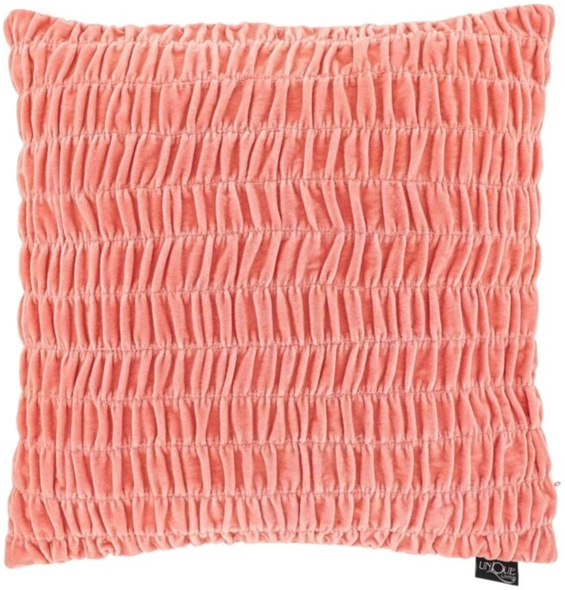 Unique Living Sierkussen Marjo Flamingo Pink 45x45 cm
