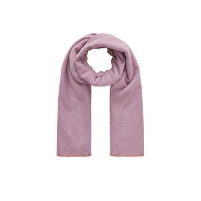 Modetuch CODELLO "Codello Schal", Damen, lila, Obermaterial: 100% Polyester PES., uni, Modetücher, mit Zierstich