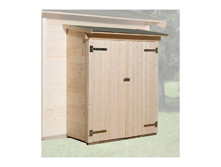Weka Anbauschrank für Holz Natur 65 × 128 cm