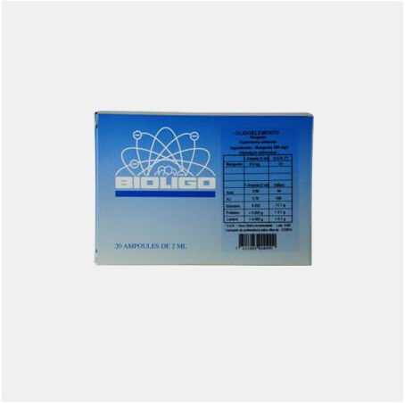 OLIGOELEMENTO MAGNESIO 20 AMPOLAS BIOLIGO