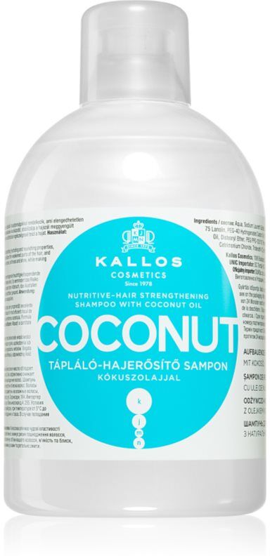 Kallos KJMN Professional Coconut Shampoo für beschädigte Haare 1000 ml