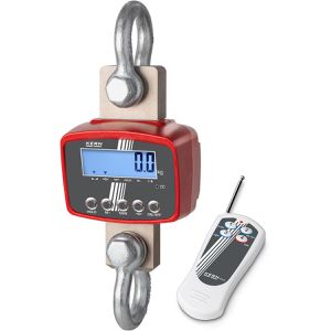 Kern Kranwaage HFD 3T-3, mit Tara-Funktion, Teilung bis 1 kg, mit Fernbedienung, akkubetrieben, LCD-Display, bis 3000 kg