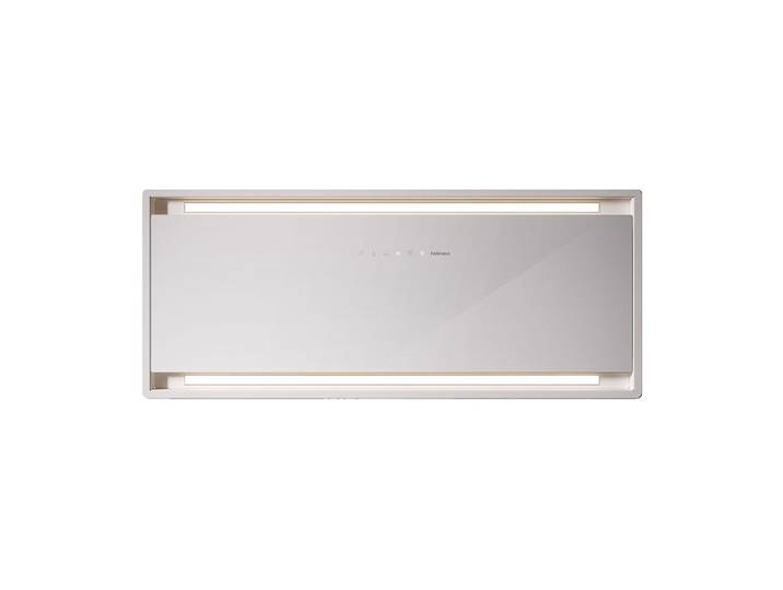 FALMEC hotte encastrable placard PARALLEL (Blanc - Verre et acier)
