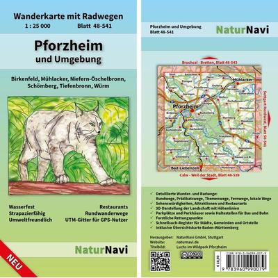 Pforzheim und Umgebung, Sonstige von , Naturnavi, 978-3-96099-007-9