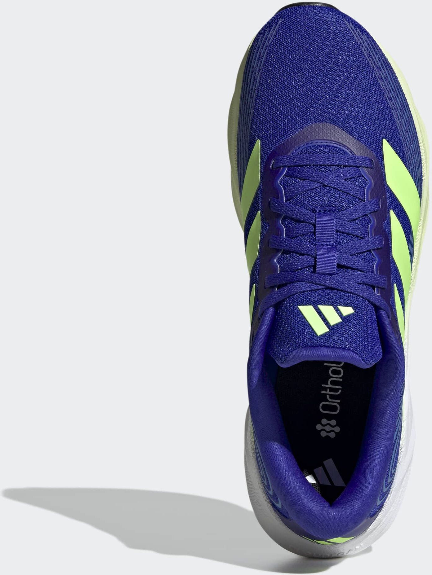 Laufschuh ADIDAS PERFORMANCE "GALAXY 8", Herren, Gr. 42, blau (lucid blau, signal grün, ray blau), Synthetik, Textil, Schuhe Laufschuh, für mehr Dämpfung lucid blau, signal grün, ray blau 42