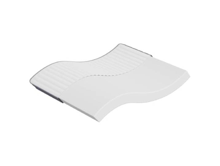 Schaumstoffmatratze Mittelweich 160x200 cm Doppelseitig mit Waschbarem Atmungsaktiv, hautfreundlich, geräuschabsorbierend, vakuumverpackt, aufgerollt im Karton, pflegeleichter Bezug