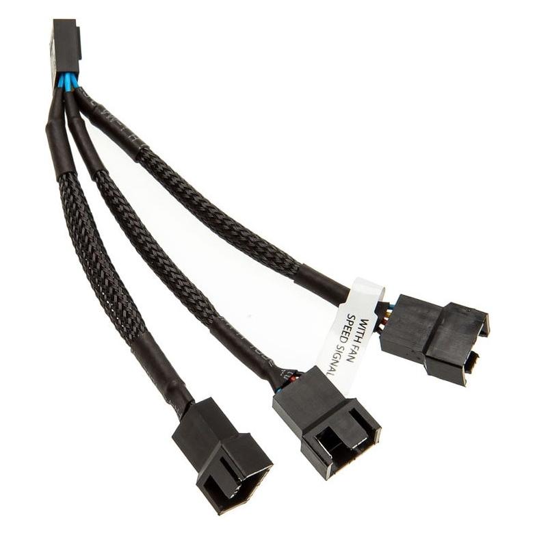 EKWB EK-Cable Y-Weiche für 3x 4-Pin-PWM-Lüfter (10 cm, 3 Pin, 4 pin PWM) (3831109867914)