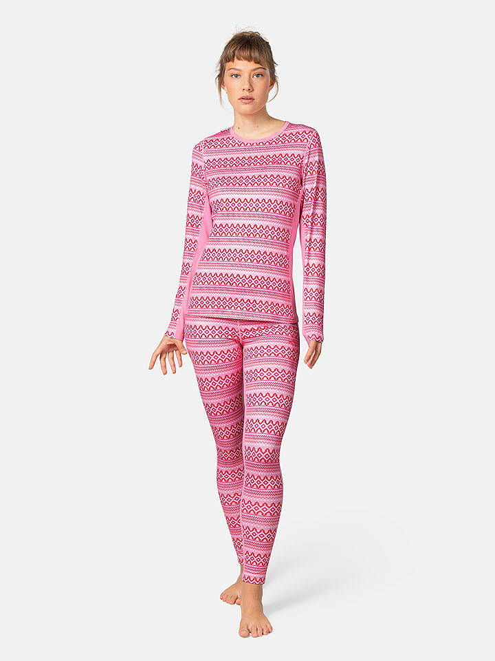 KARI TRAA Thermounterhose "Lilja" in Pink - L