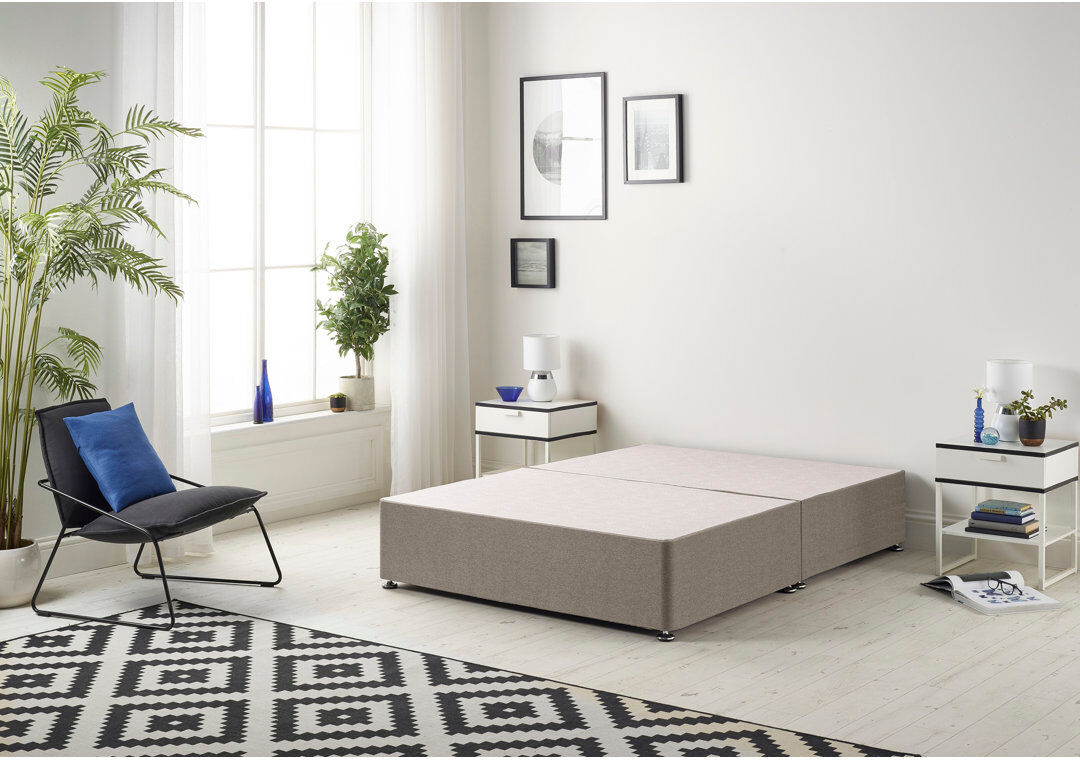 17 Stories Fayetta Bed Coffee Small Double (4')