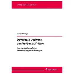 Deverbale Derivate von Verben auf "-ieren", Fachbücher